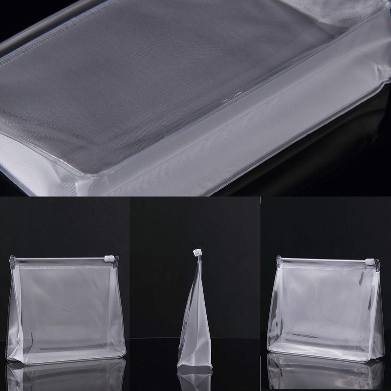 Arroyner 20 PCS Mini Clear Makeup Bag Small Clear Plastic Cosmetic Bags with Zipper Travel Toiletry Makeup Bag - Image 5